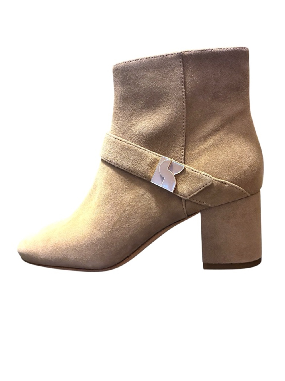 ✨ Kate Spade Dakota Suede Ankle Booties Rustic Brown Size 5B Block Heel